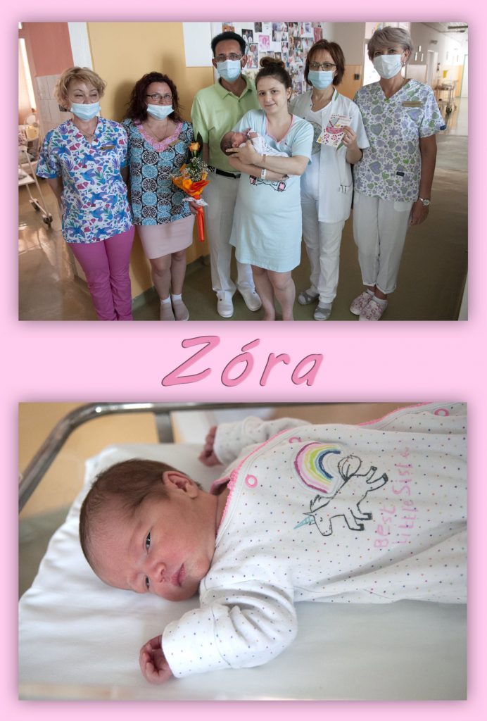 Isten hozott Zóra – megszületett a 2020-as esztendő 200. babája
