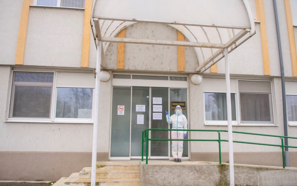PCR teszt pont nyílt az Orosházi Kórház szakrendelőjében