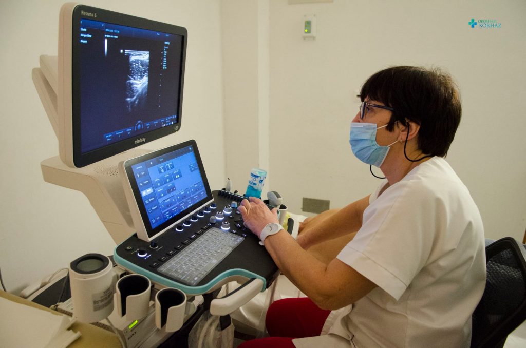 Új ultrahanggal vizsgálnak az Orosházi Kórházban