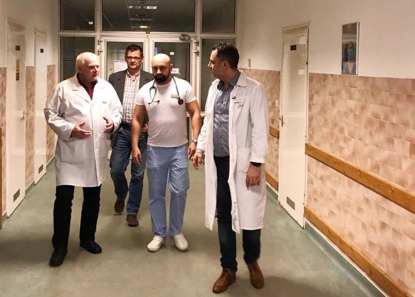 Román kórházigazgató látogatott Orosházára
