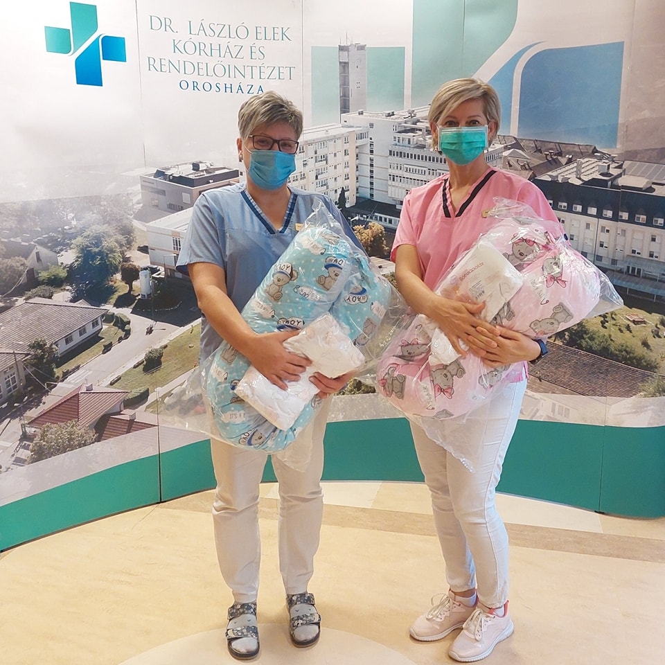 Adomány a csecsemőknek